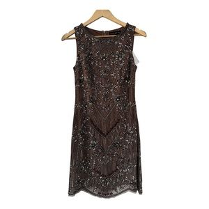 Adrianna Papell beaded dress